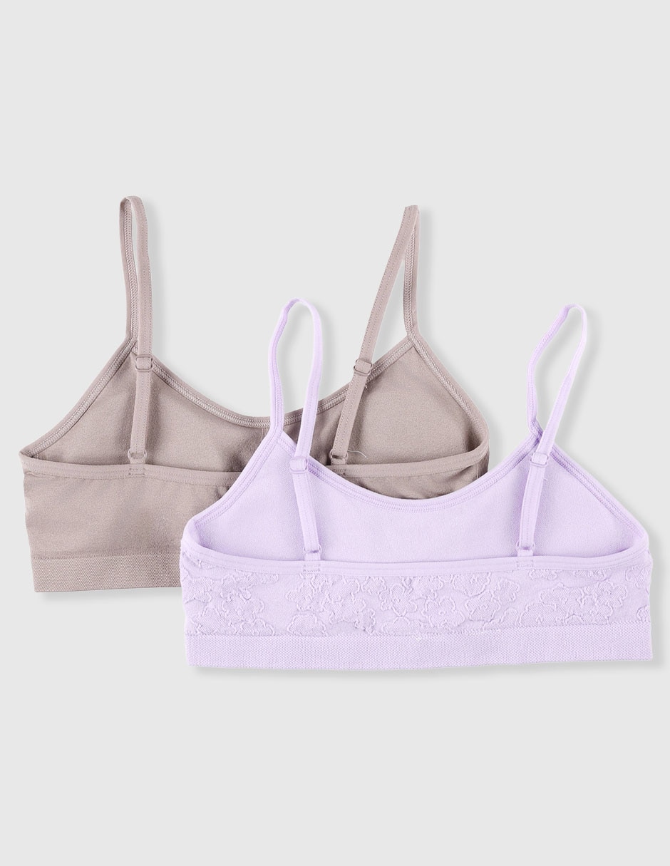 Set bralette Calvin Klein para niña