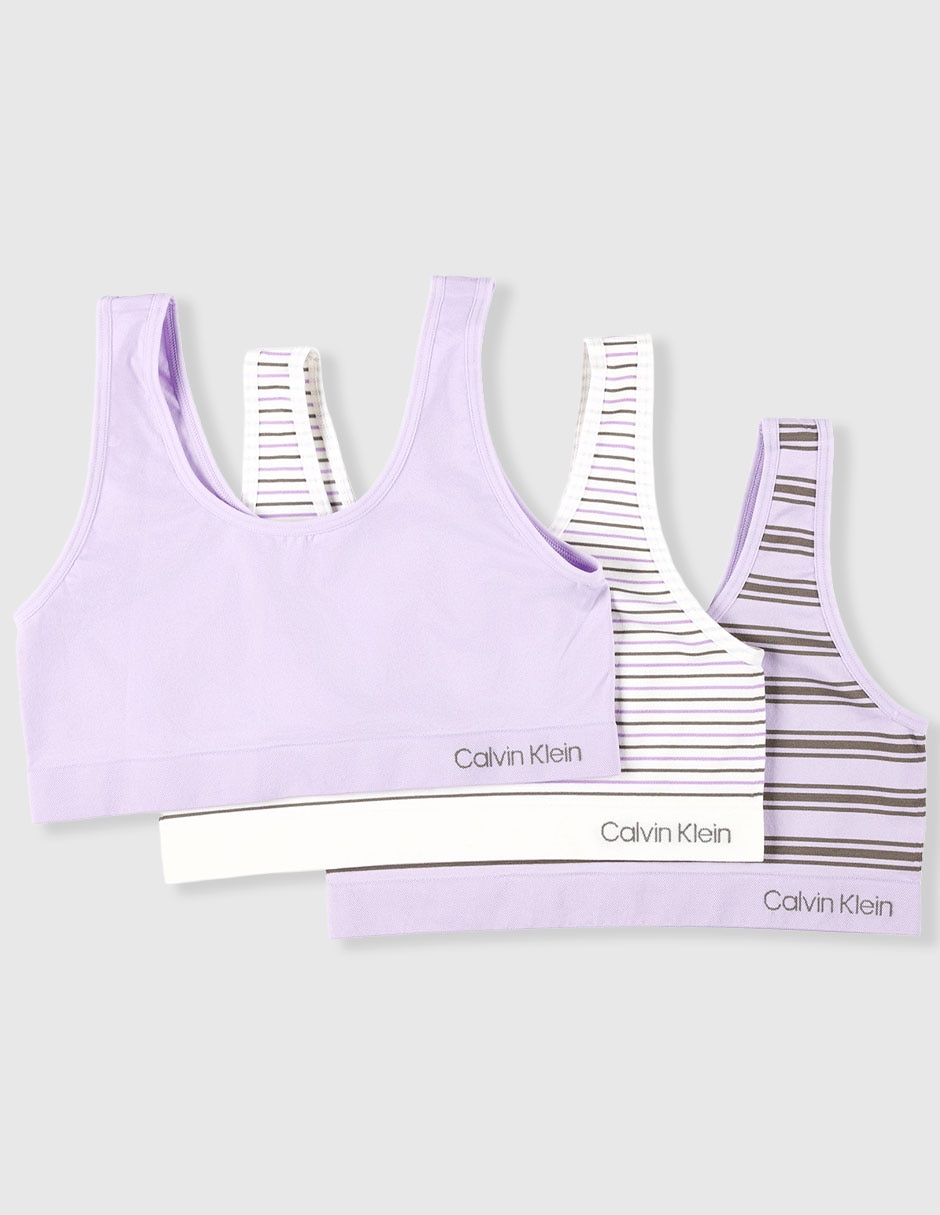 Set bralette Calvin Klein para niña