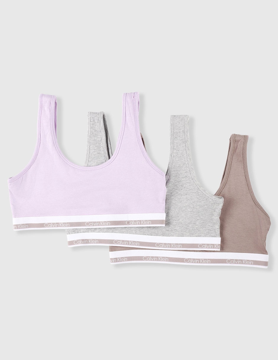 Set bralette Calvin Klein para niña