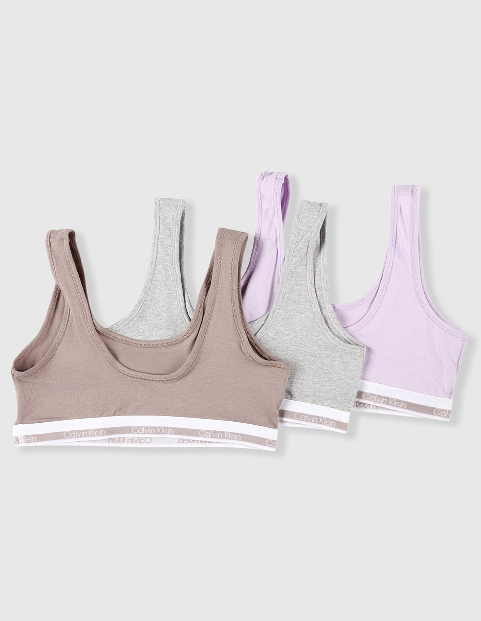 Set bralette Calvin Klein para niña