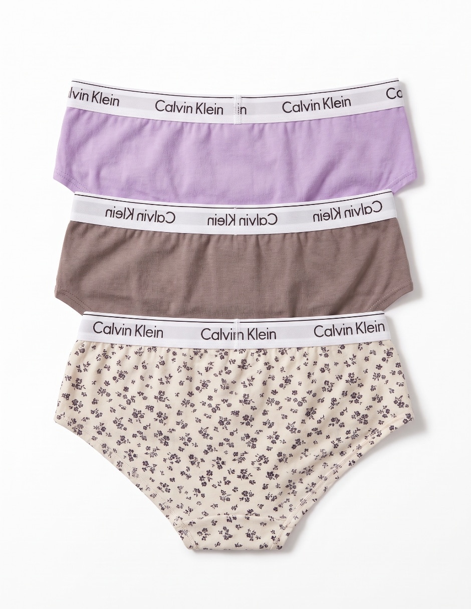 Calzón Calvin Klein de algodón para niña 2