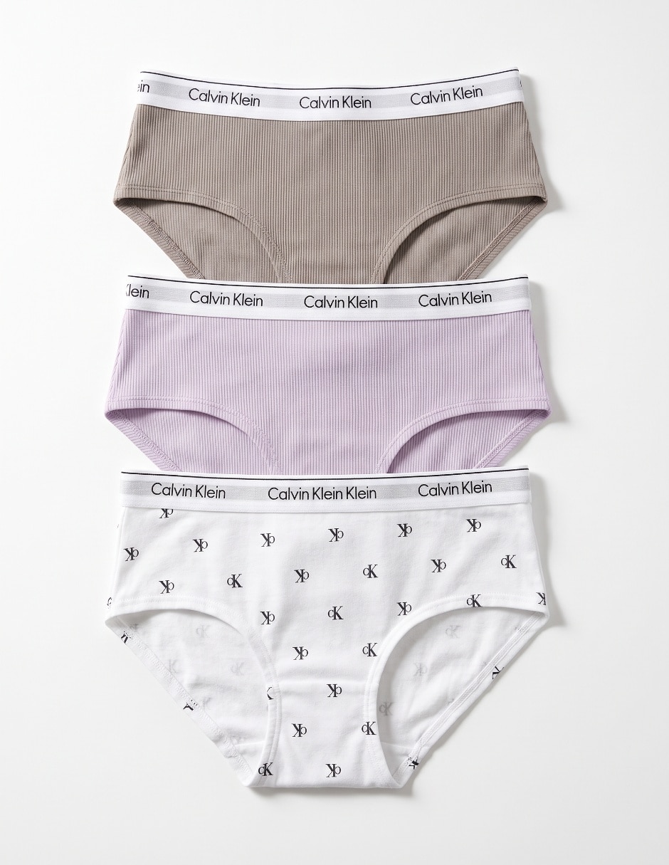 Calzón Calvin Klein de algodón para niña Calzón Calvin Klein de algodón para niña