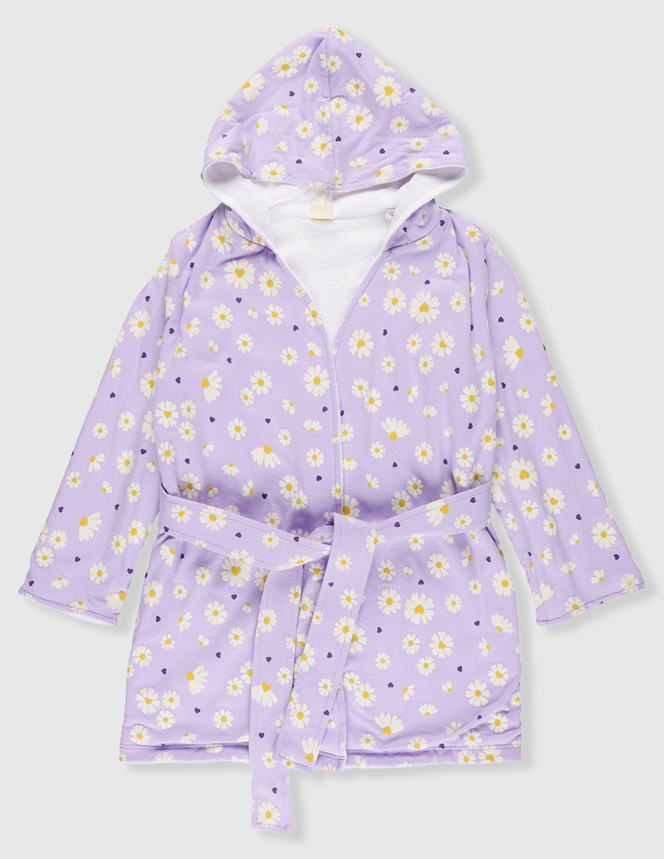 Bata De Baño Con Gorro Fiesta De Verano Para Infantil Niña
