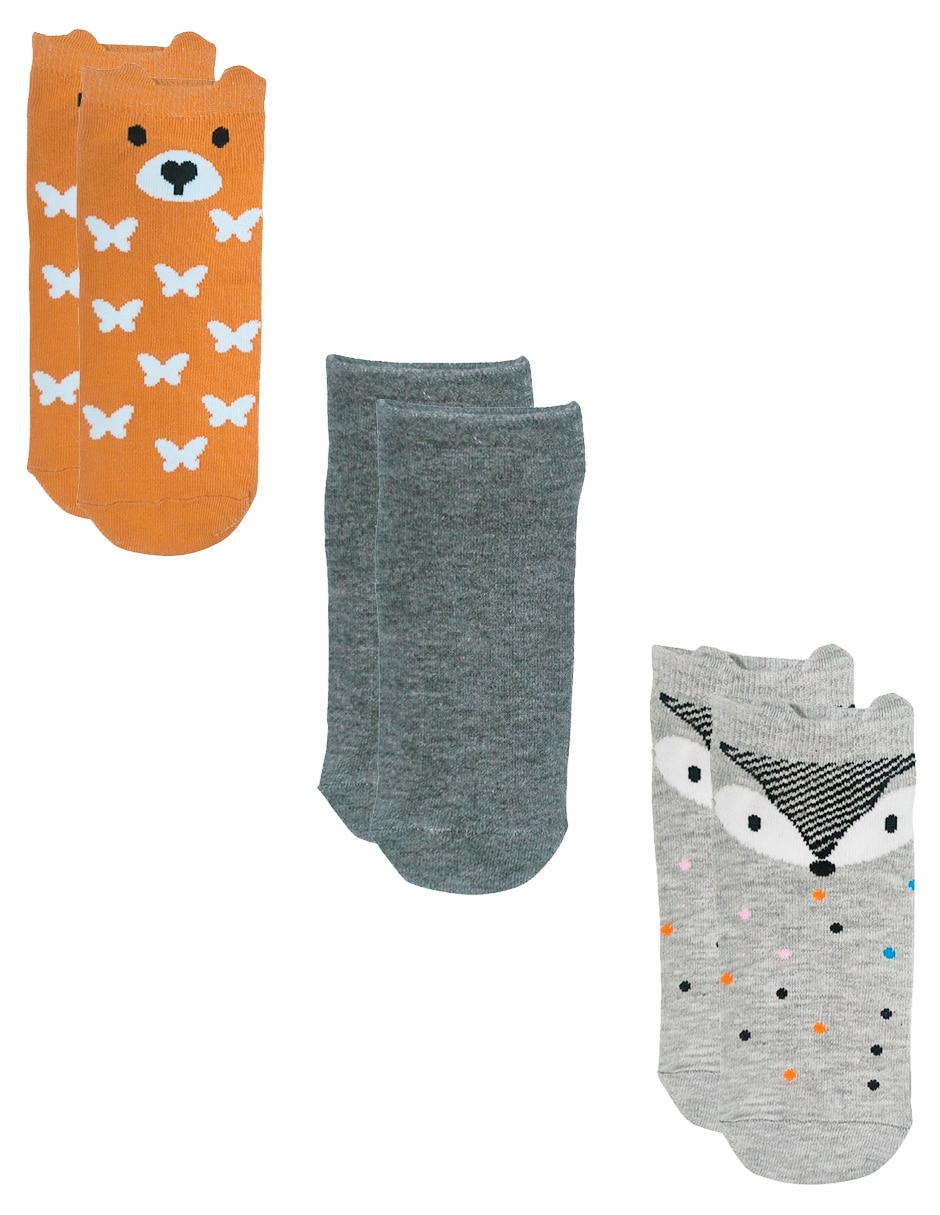 Tín myst infantil niña 3 pares