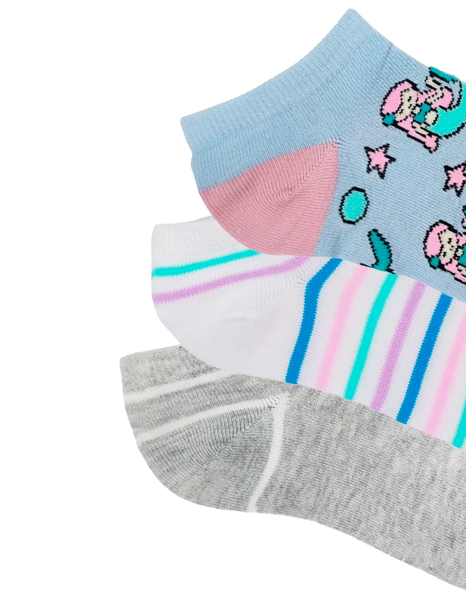 Set de tín para niña 3 pares 3