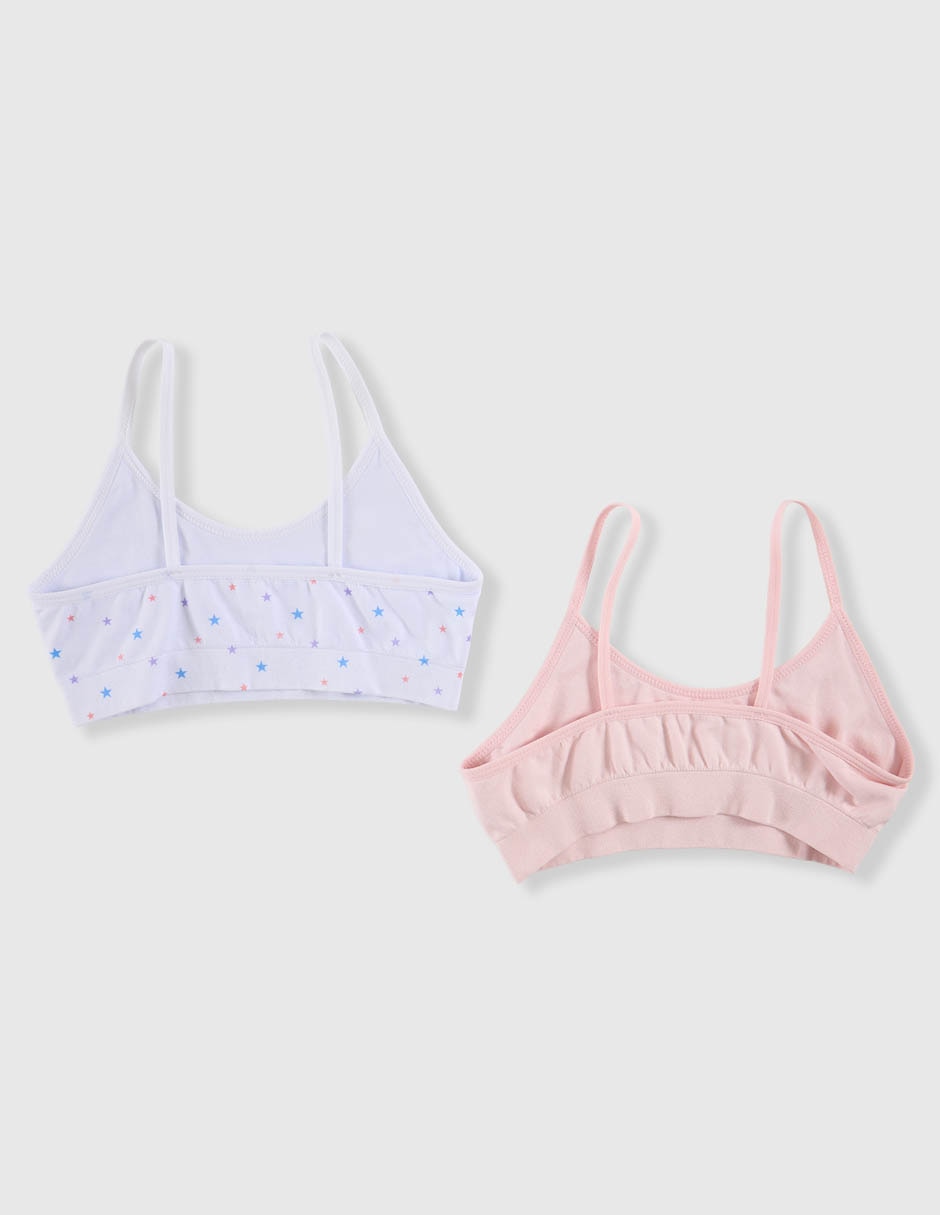 Top de poliamida para niña