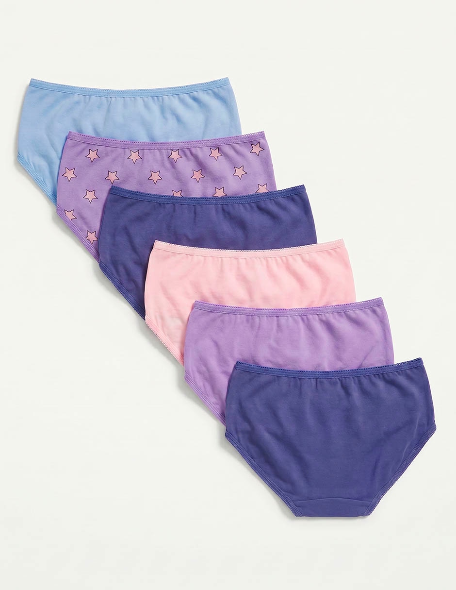 Set panty de algodón para niña 2