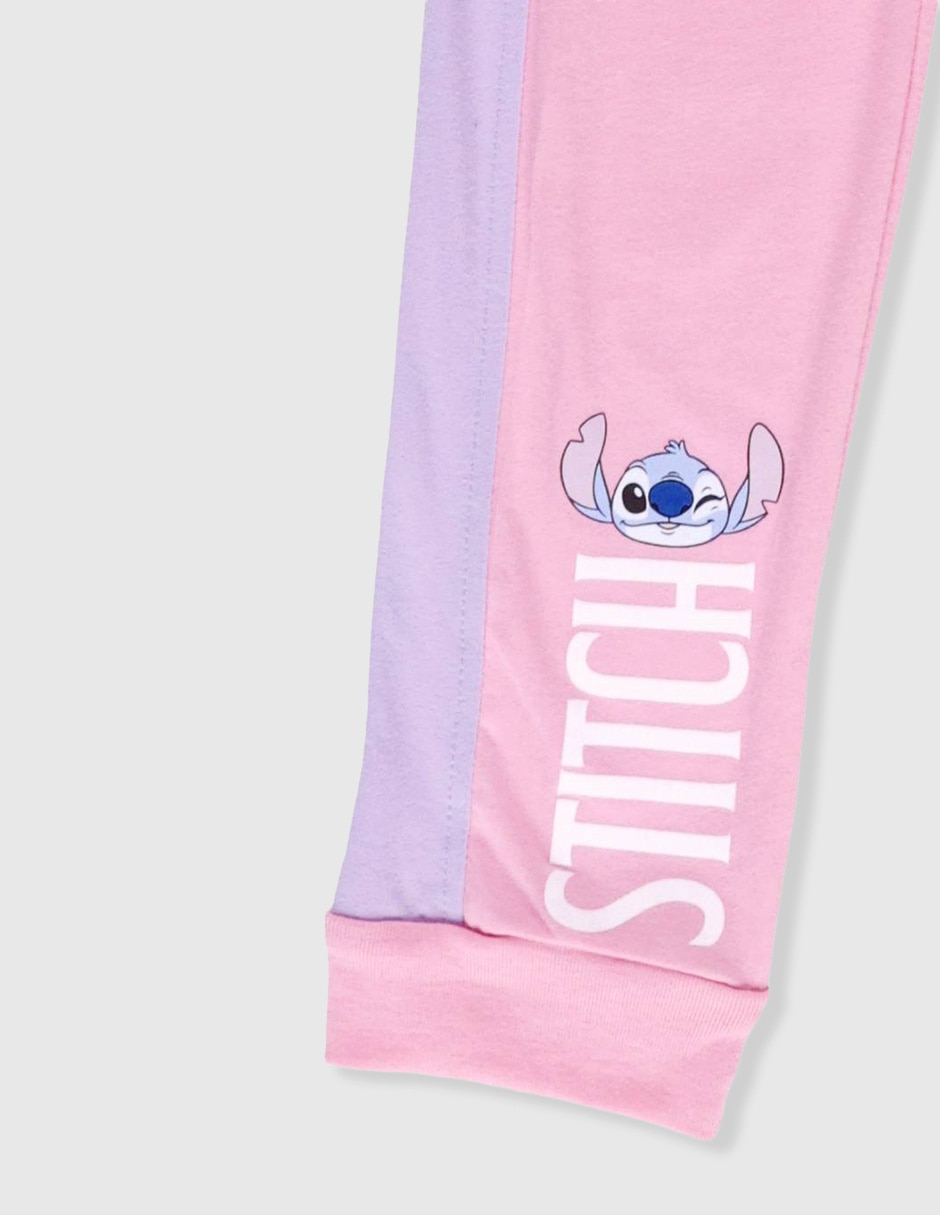 Conjunto pijama Stitch para niña 2