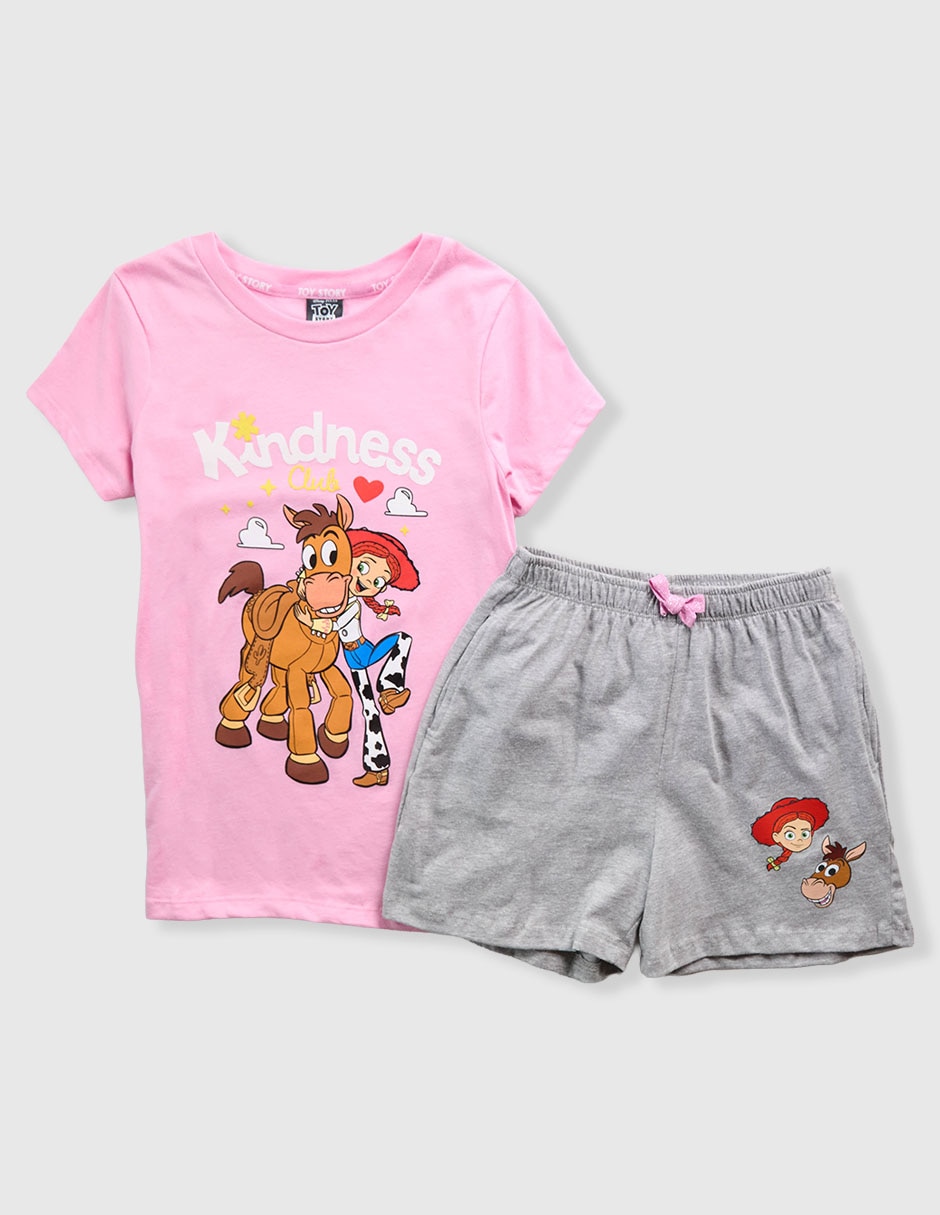 Conjunto Pijama Ttoy Story Para Infantil Niña