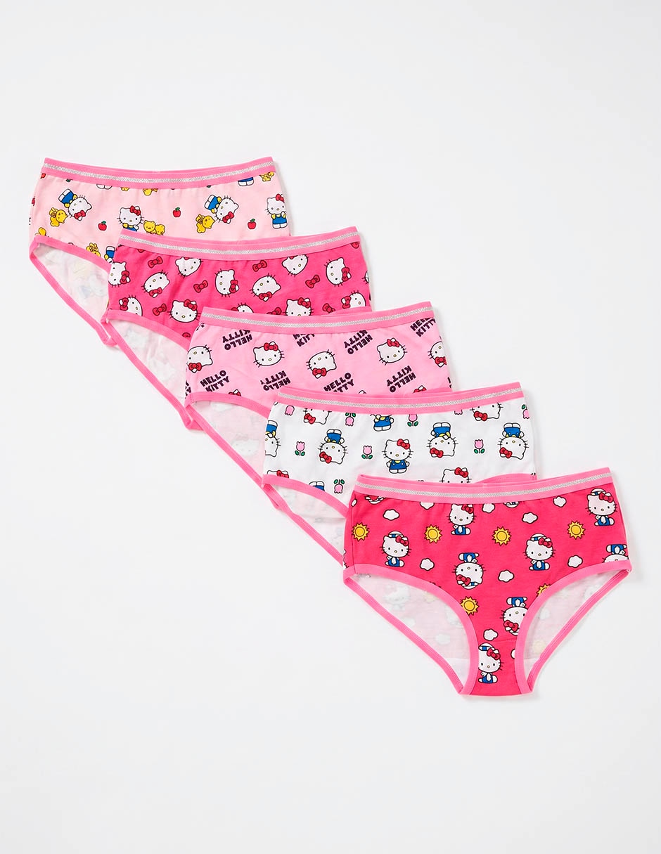 Set de calzones para niña 5 piezas