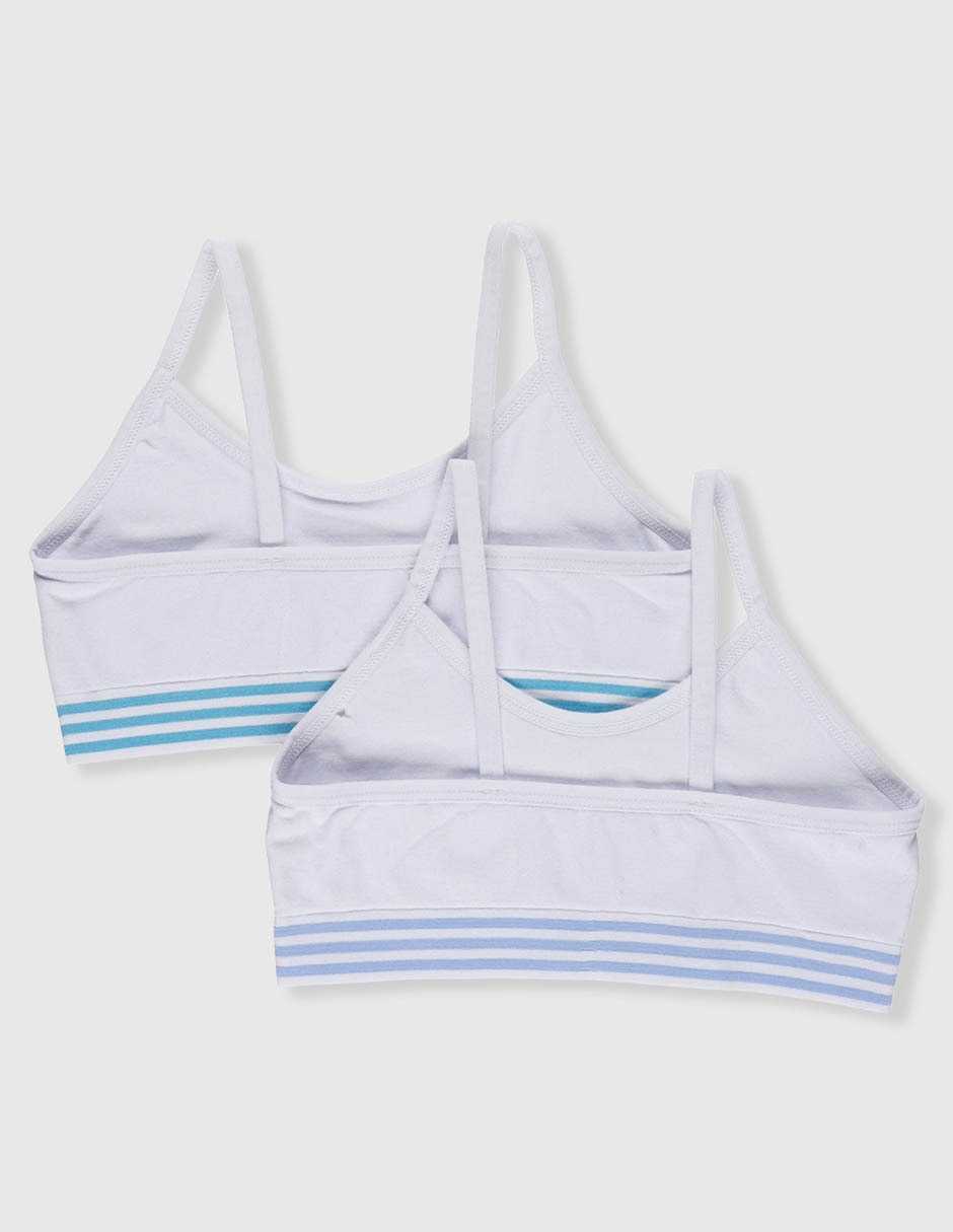 Set corpiño punto blanco para niña 2