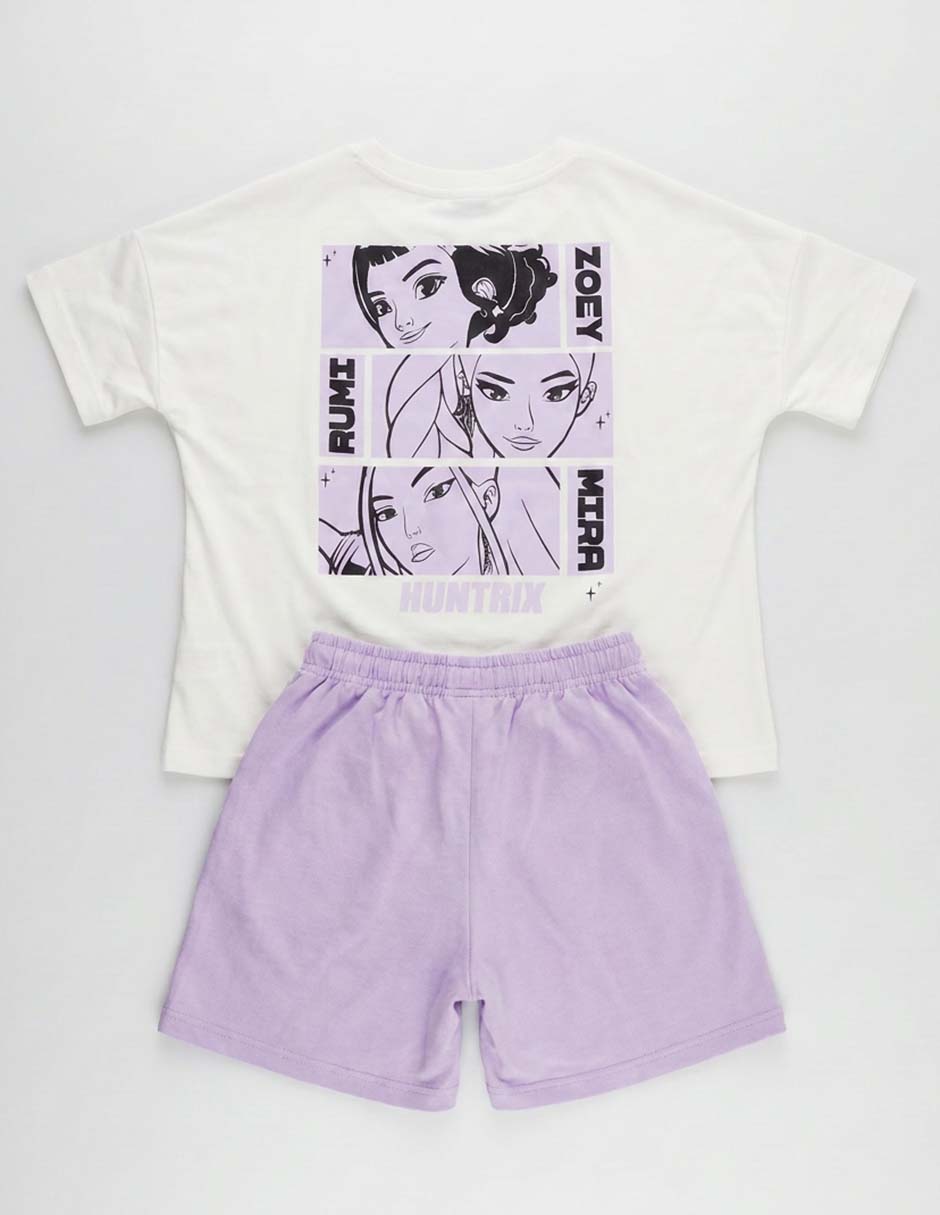 Conjunto pijama Kpop demon hunters para niña 3