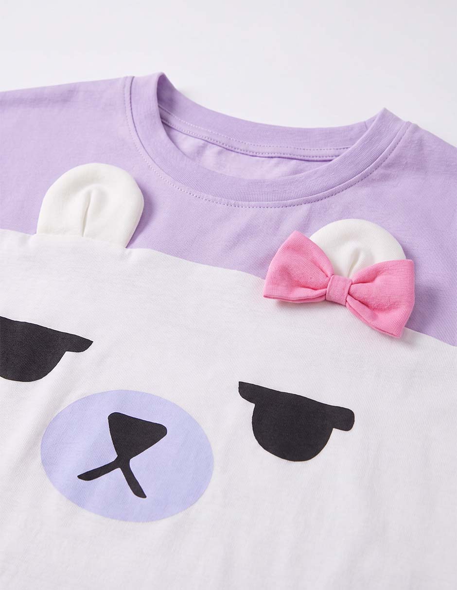 Conjunto pijama las guerreras k-pop para niña 4