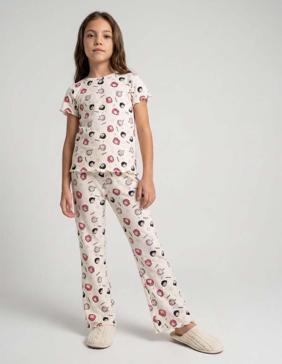 Conjunto pijama K-Pop Demon Hunters para niña Conjunto pijama K-Pop Demon Hunters para niña