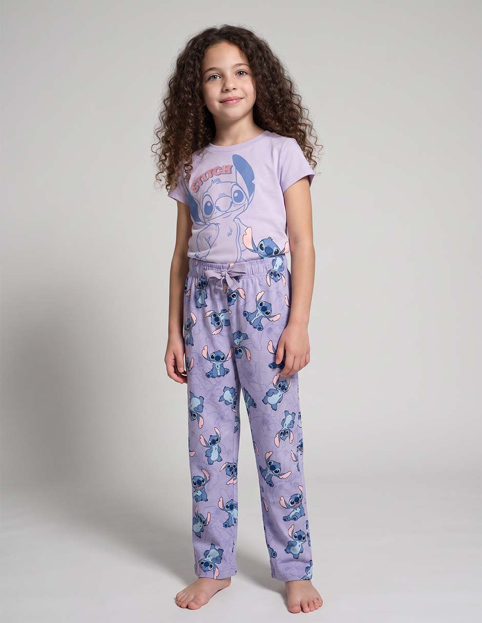 Conjunto pijama im stitch para niña 2