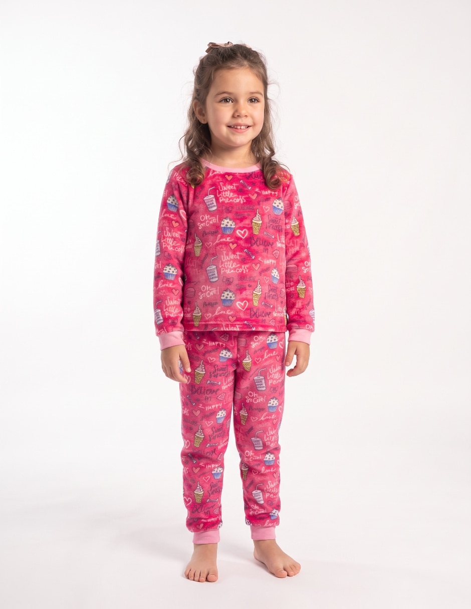 Conjunto pijama para niña