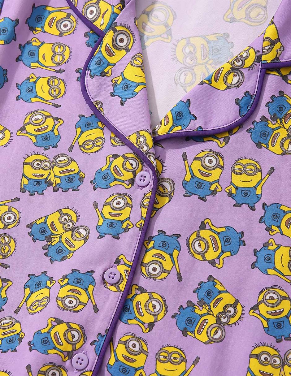 Conjunto pijama minions para niña 5