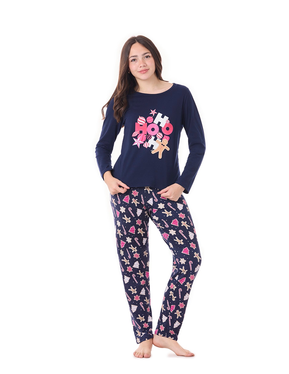 Conjunto pijama Ho Ho Holidays para niña Conjunto pijama Ho Ho Holidays para niña