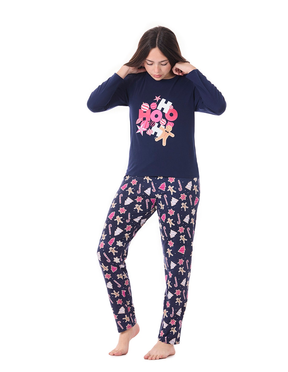 Conjunto pijama Ho Ho Holidays para niña