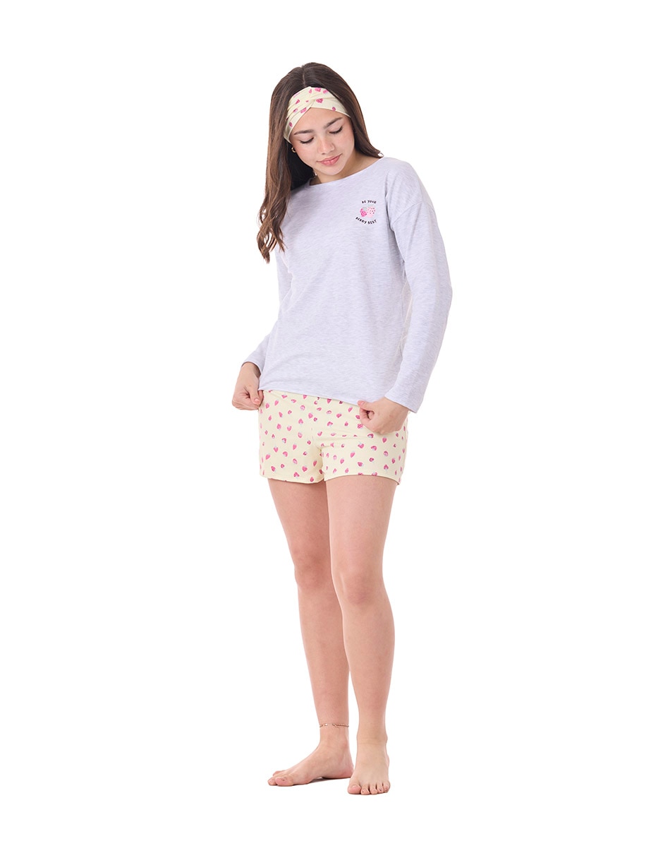 Conjunto pijama prairie para niña 3