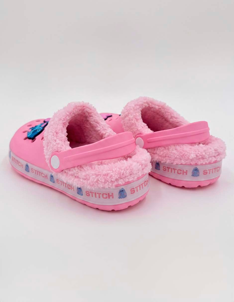 Pantufla stitch para niña 5