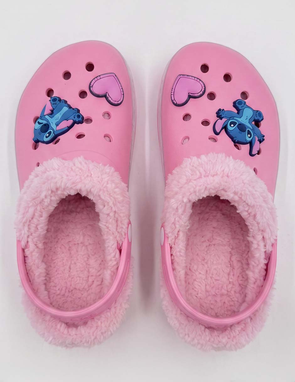 Pantufla stitch para niña 4