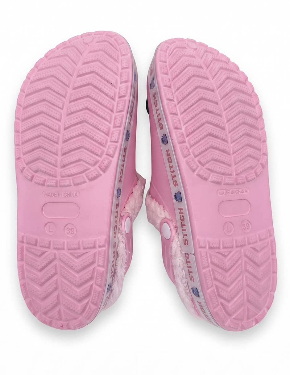 Pantufla stitch para niña 3