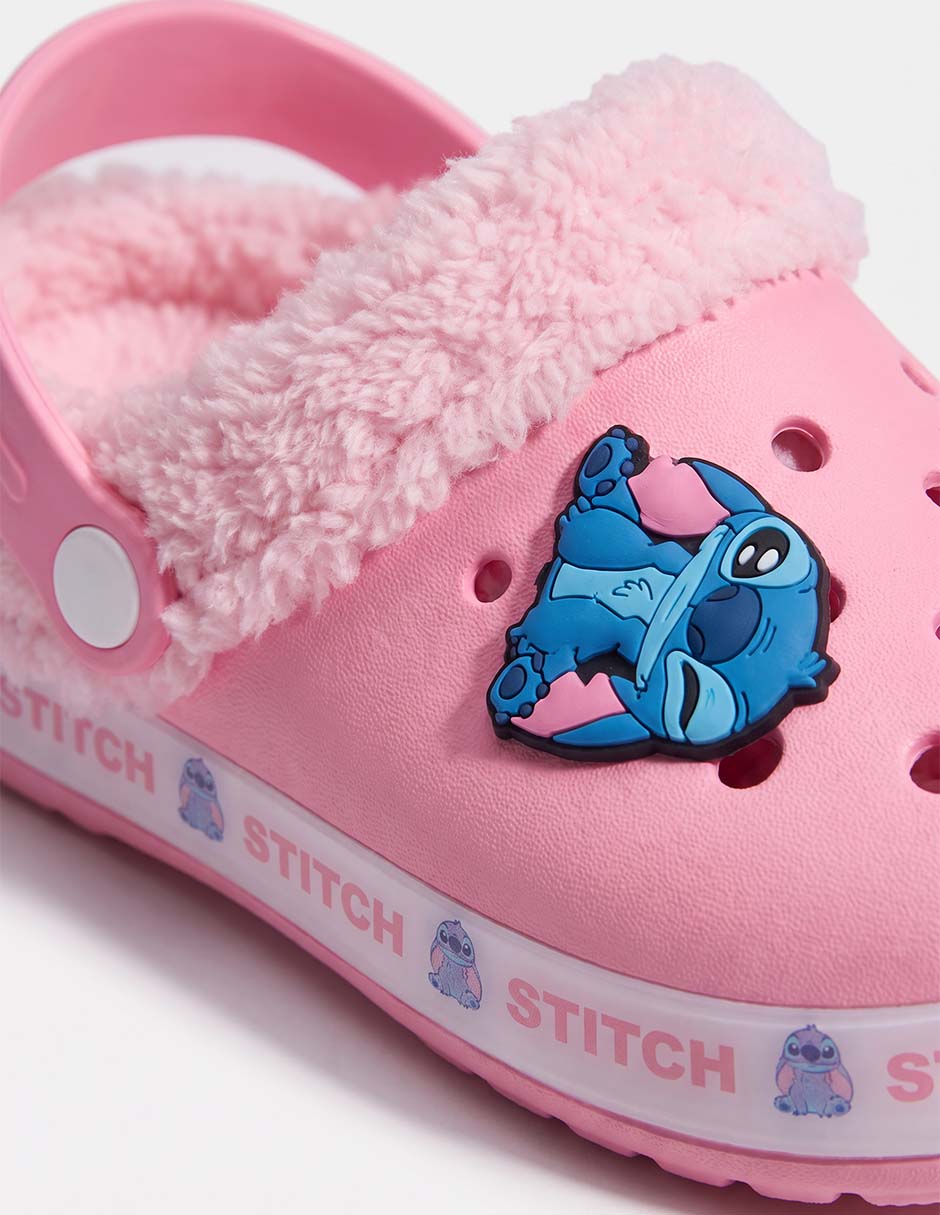 Pantufla stitch para niña 2