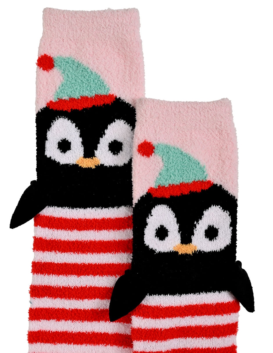 Calcetines Pingüino Cabin de poliéster para niña 2