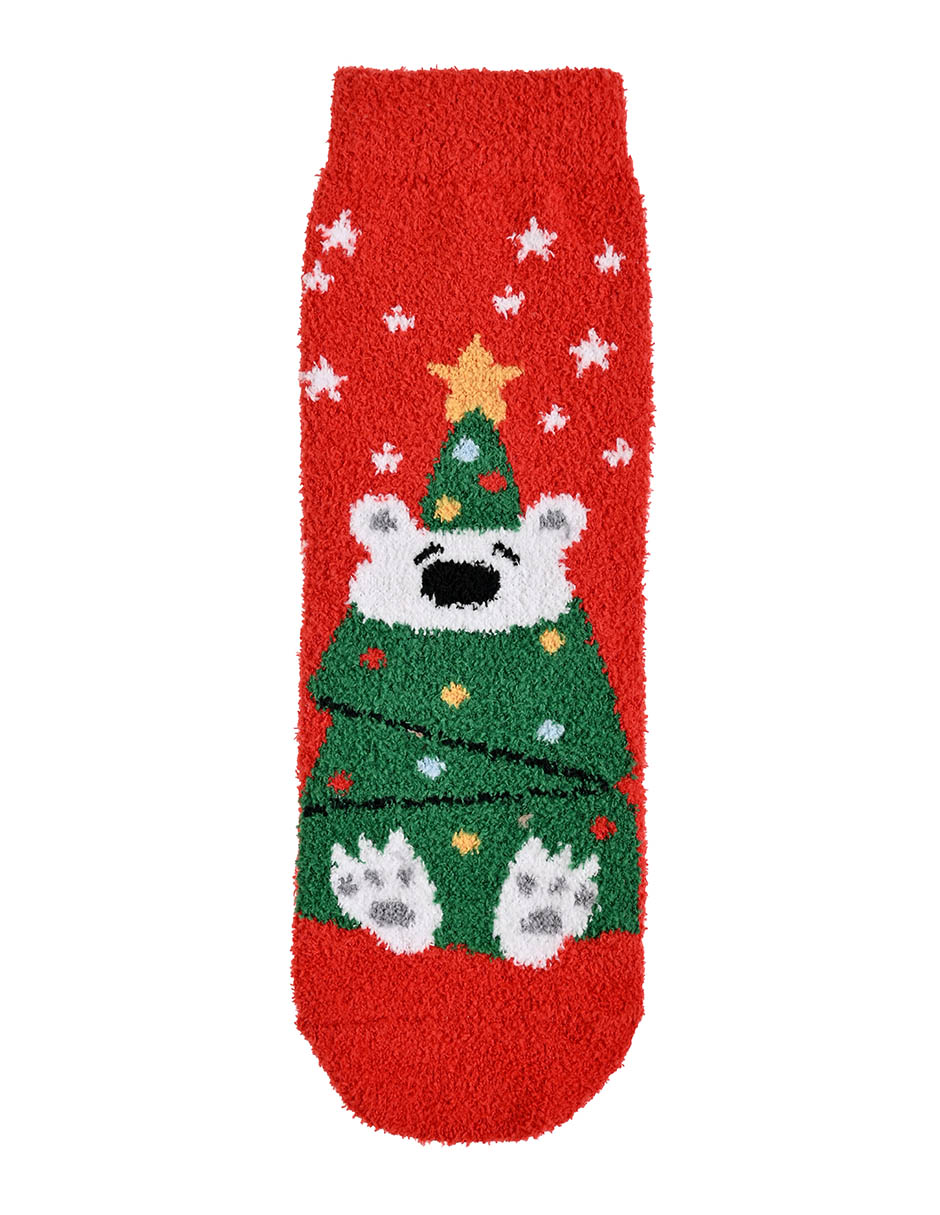 Calcetines Oso Cozy de poliéster para niña Calcetines Oso Cozy de poliéster para niña