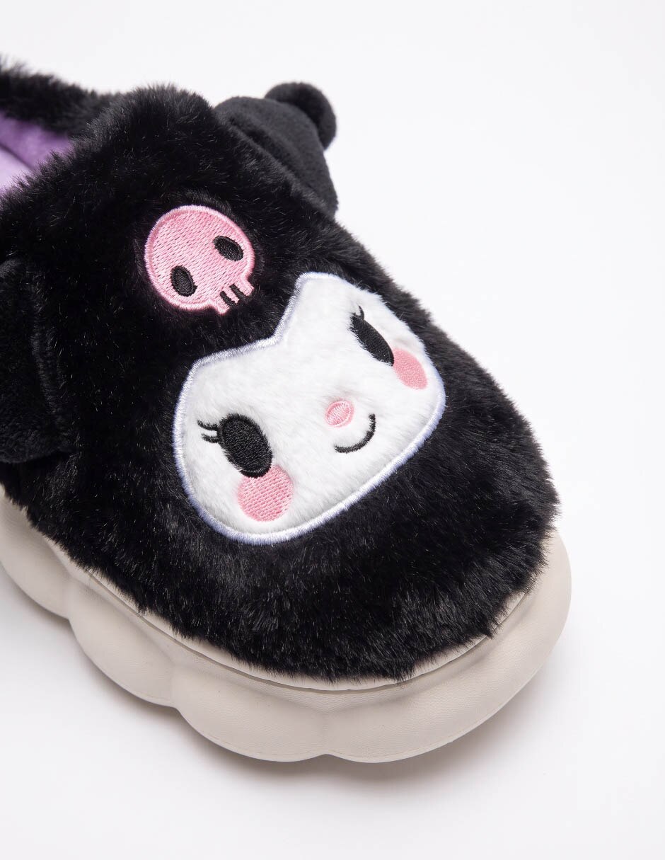 Pantufla Hello Kitty Kuromi para niña 5
