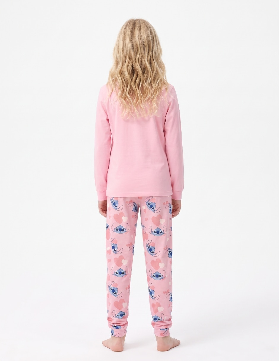 Set de pijamas Stitch para niña 6
