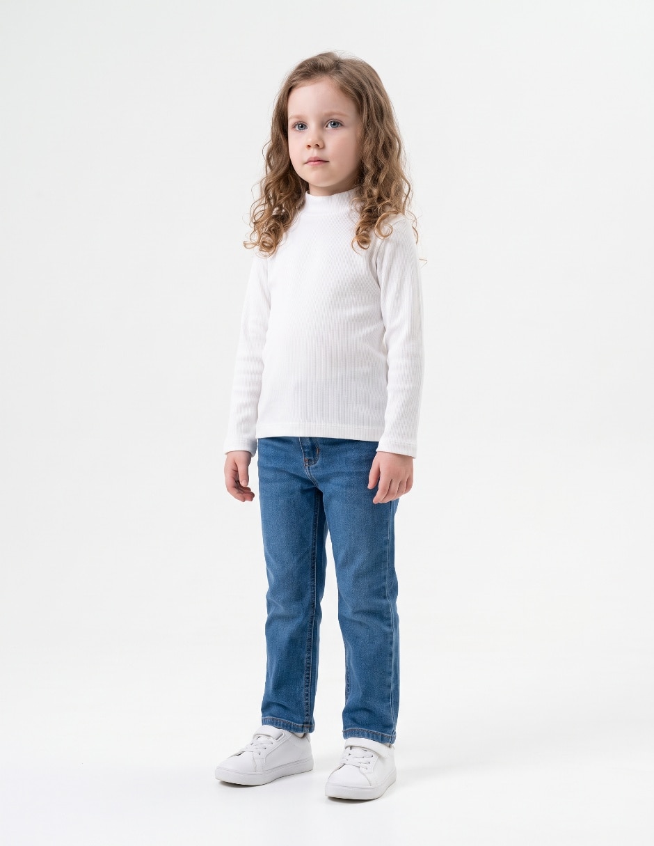 Set playera/Playera No aplica LLUVIA DE FLORES manga Larga para Infantil Niña 4
