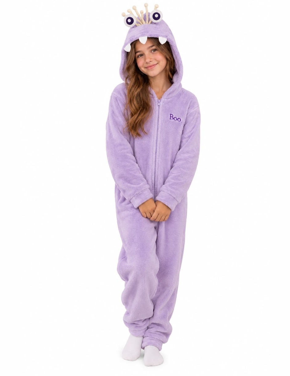 Mameluco Mosnter Inc de Flannel para No aplica Niña Mameluco Mosnter Inc de Flannel para No aplica Niña