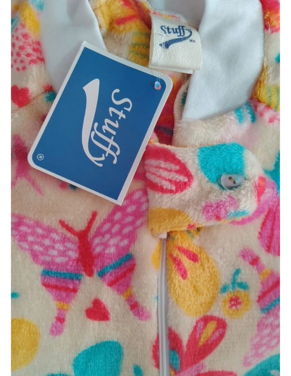 Mameluco Mariposas de Polar fleece para Infantil / Niños grandes Niña 4